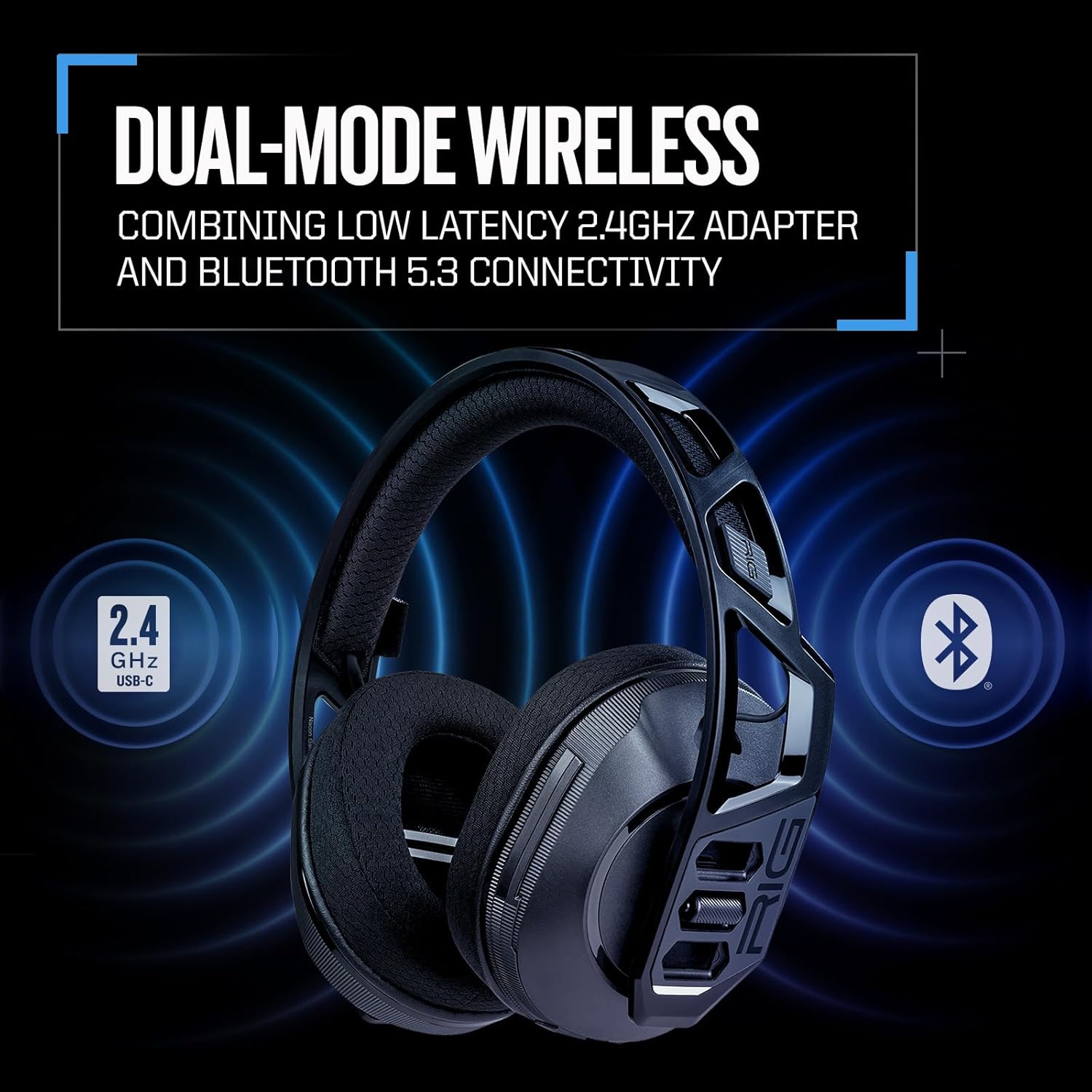 Dual Wireless Gaming Headset 2 - Pc Gaming Ps5 ulasan dan harga