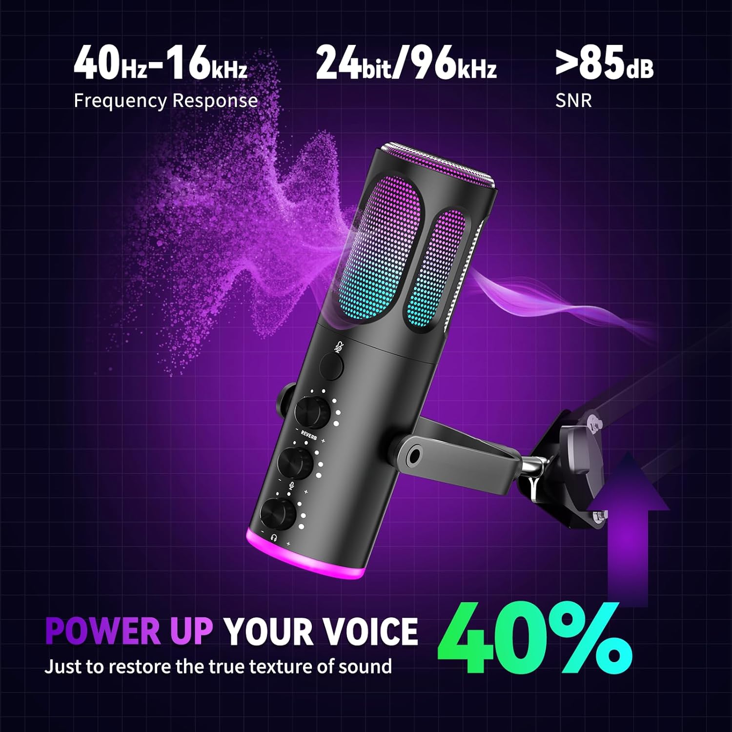 USB Gaming Microphone For PC P - Pc Gaming Ps5 ulasan dan harga
