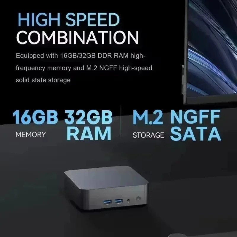 New Mini PC High-Performance P - Pc Gaming Portable ulasan dan harga