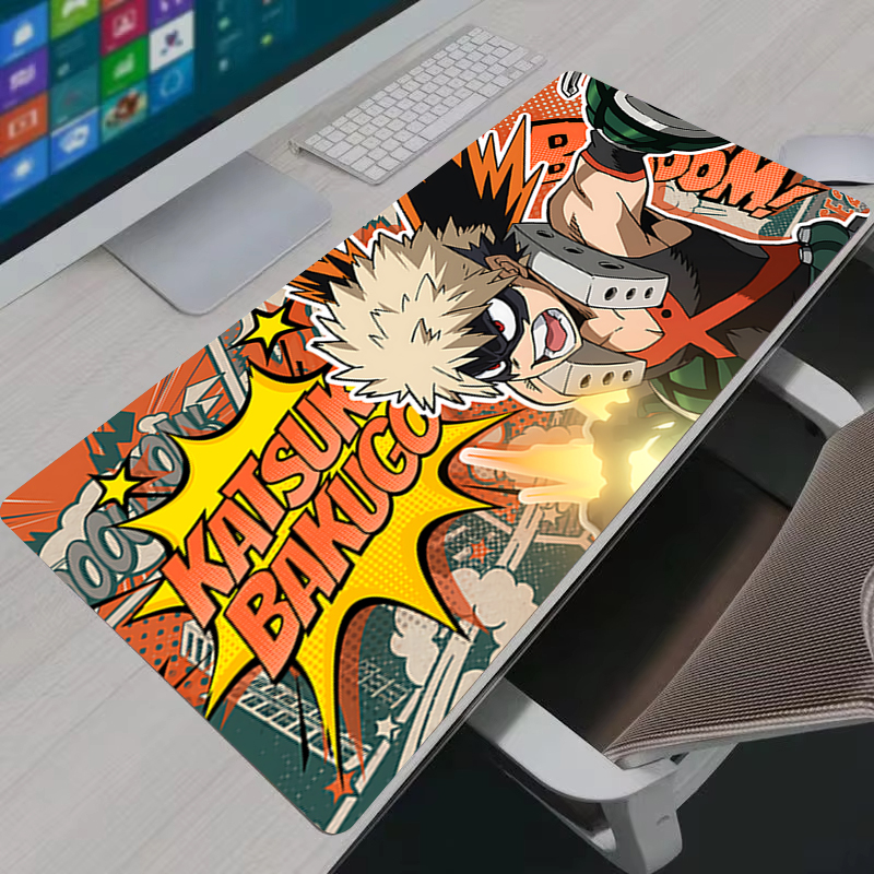 Mousepad Bakugou Katsuki My He - Pc Gaming Aesthetic ulasan dan harga