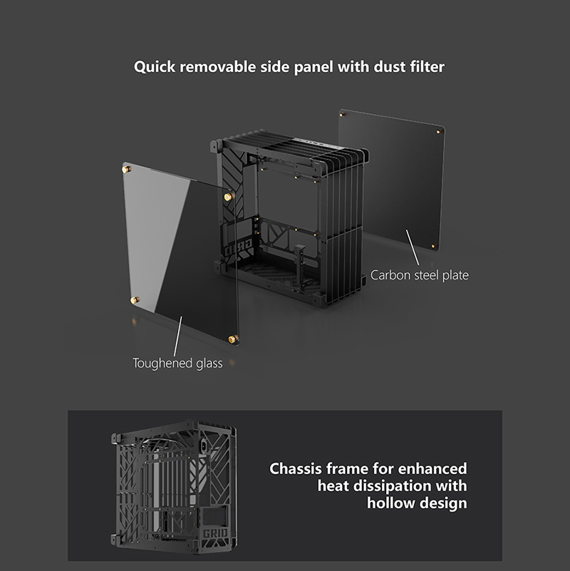 Lovingcool Open Style Support  - Pc Gaming Itx ulasan dan harga