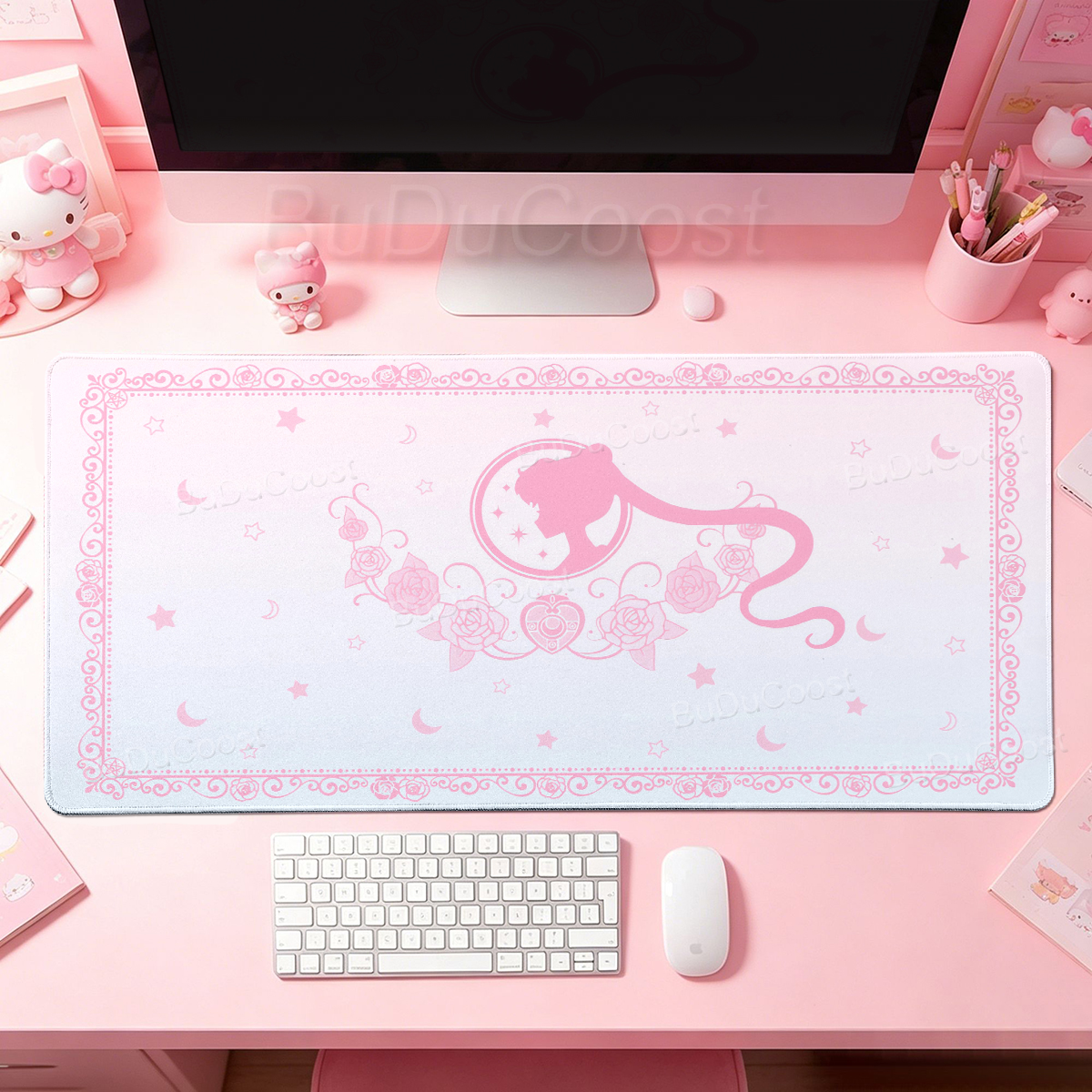 Kawaii Anime Girls Pink Mouse  - Pc Gaming Girl ulasan dan harga