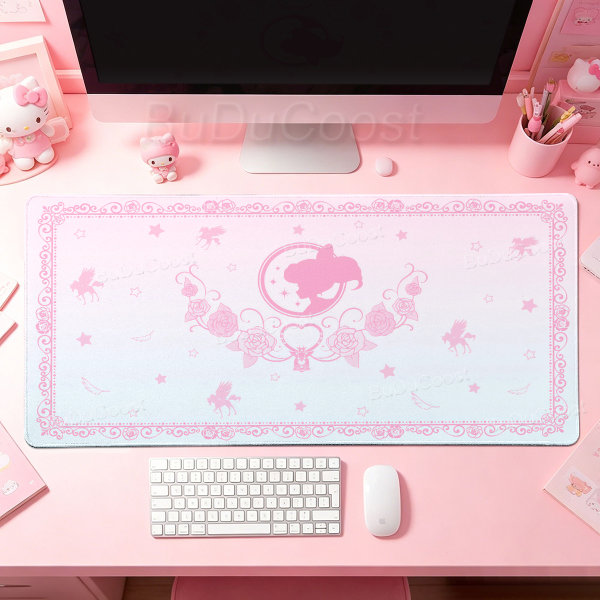 Kawaii Anime Girls Pink Mouse  - Pc Gaming Girl ulasan dan harga