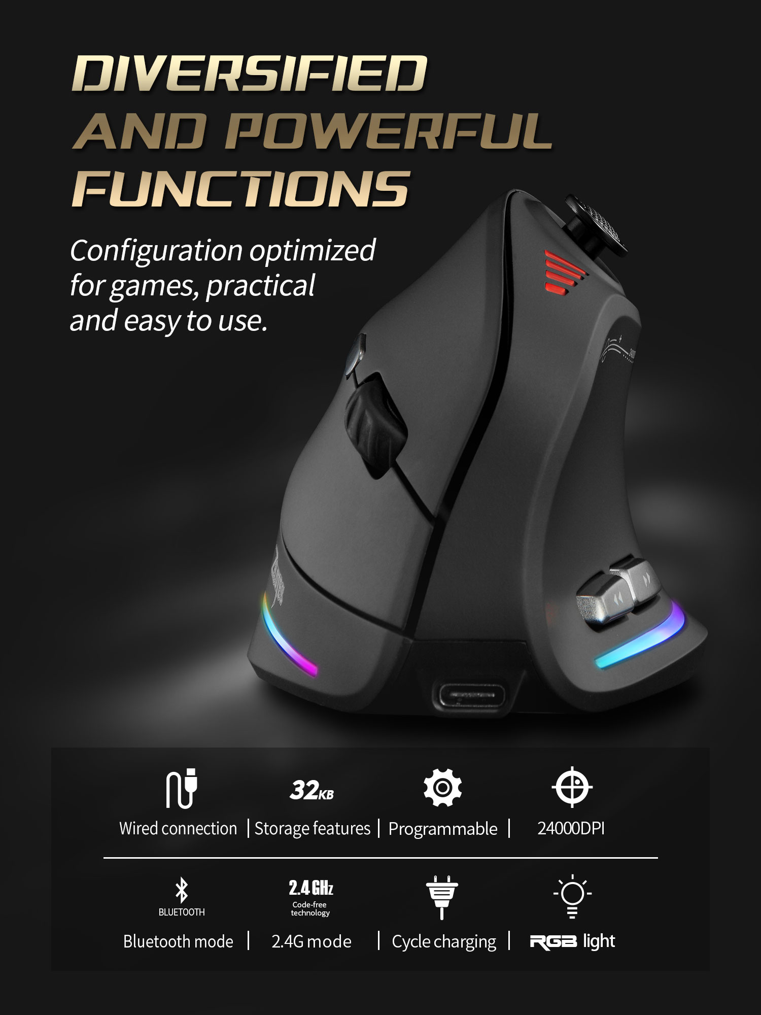 Jomaa RGB Backlit Wireless Ver - Pc Gaming Aesthetic ulasan dan harga
