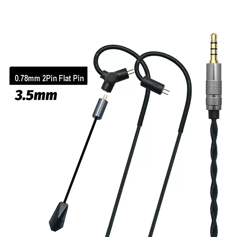 0.78 QDC MMCX Gaming Earphone  - Gaming Headset ulasan dan harga